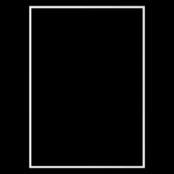 A0 ramme – hvid egetræ