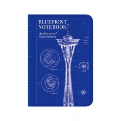 Blueprint notebook. Architectural Masterpieces