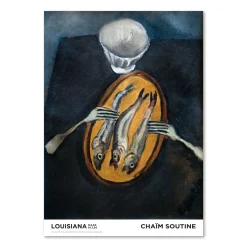 Chaïm Soutine – Nature morte aux harengs (Stilleben med sild) (1915-1916)