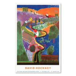David Hockney – Nichols Canyon (1980)