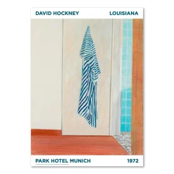 David Hockney – Park hotel Munich (1972)