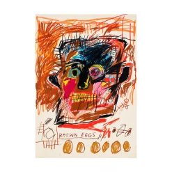 Jean-Michel Basquiat – Brown Eggs 1981
