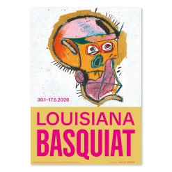 Jean-Michel Basquiat – Untitled 1982 (orange kranie)
