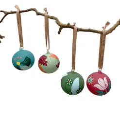 Julekugle i glas inspireret af parken