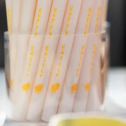 Kertelys m/Happy Easter stearin