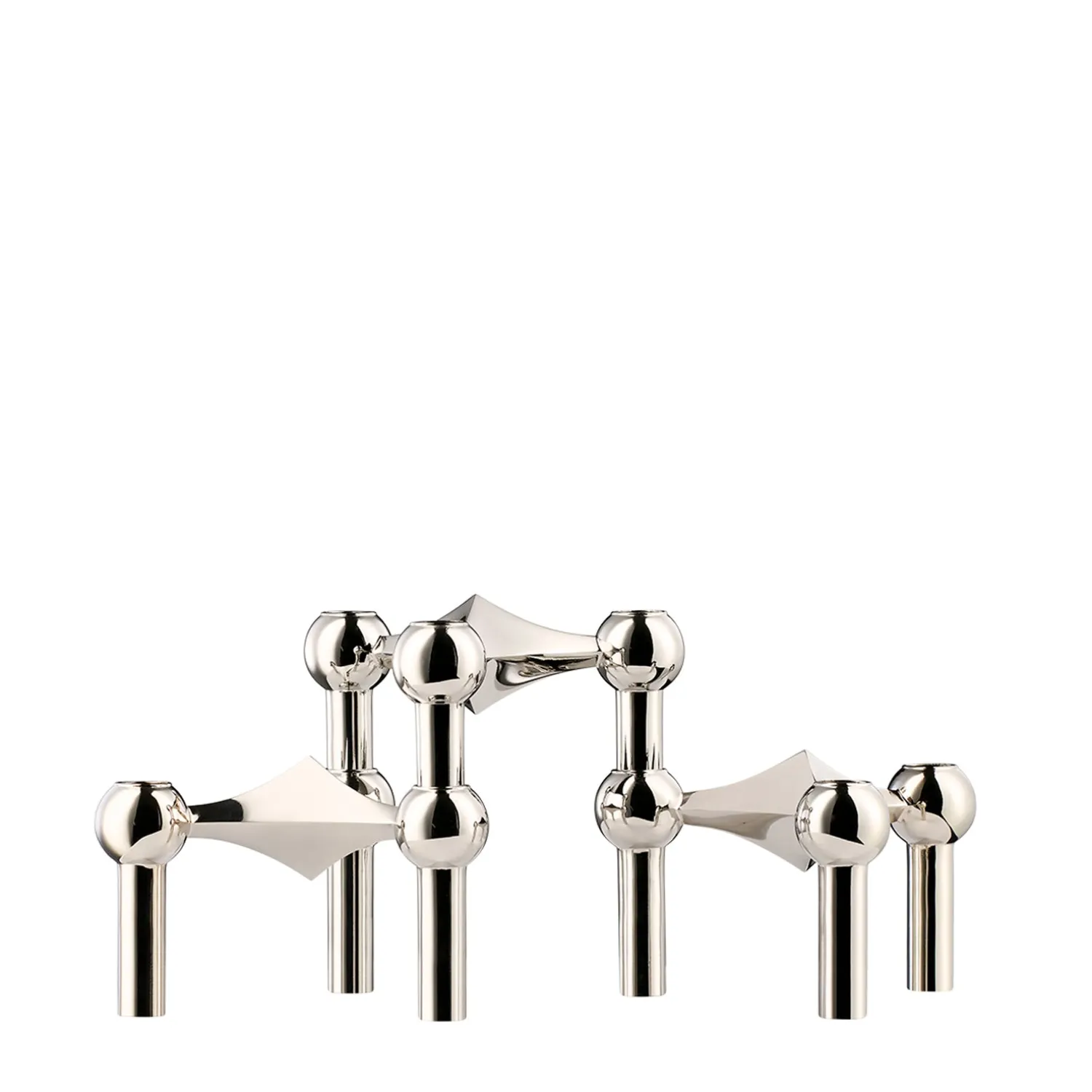 lysestage 3pack - krom