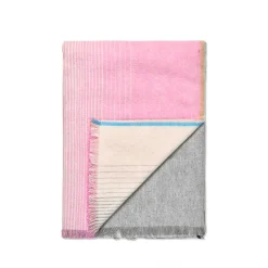 Plaid Carte Postale throw