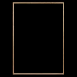 Ramme 83.9 x 117.8 cm – egetræ natur