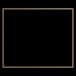 Ramme 84 x 70 cm – egetræ natur