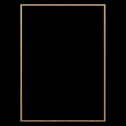 Ramme 70 x 100 cm – egetræ natur