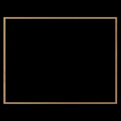 Ramme 60 x 45 cm – egetræ natur