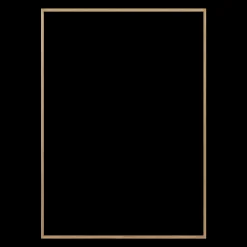 Ramme 59.4 x 83.2 cm – egetræ natur