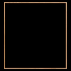 Ramme 79 x 84.1 cm – egetræ natur