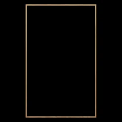 Ramme 59.4 x 96.2 cm – egetræ natur