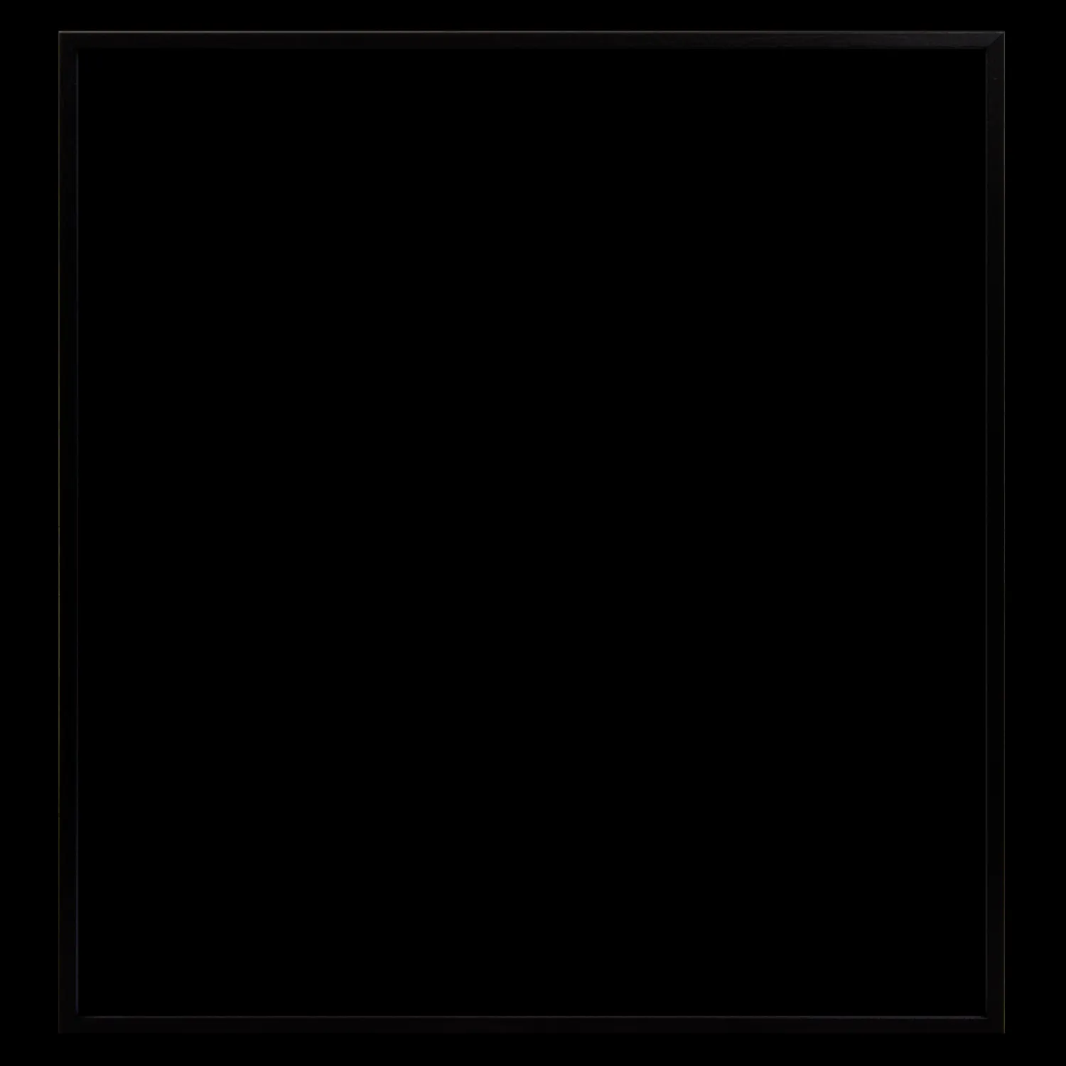 Ramme 79 x 84.1 cm – sort egetræ