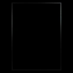 Ramme 84 x 115.8 cm – sort egetræ