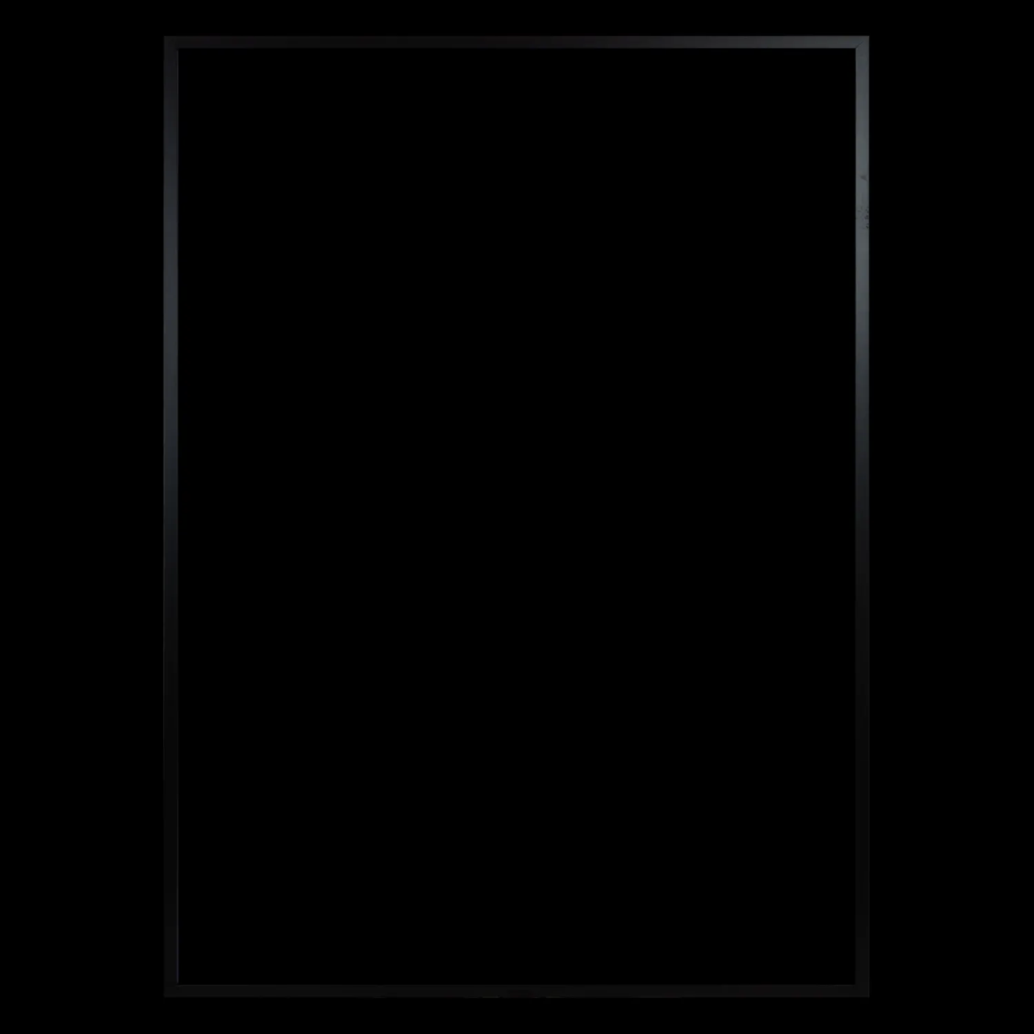 Ramme 84 x 115.8 cm – sort egetræ