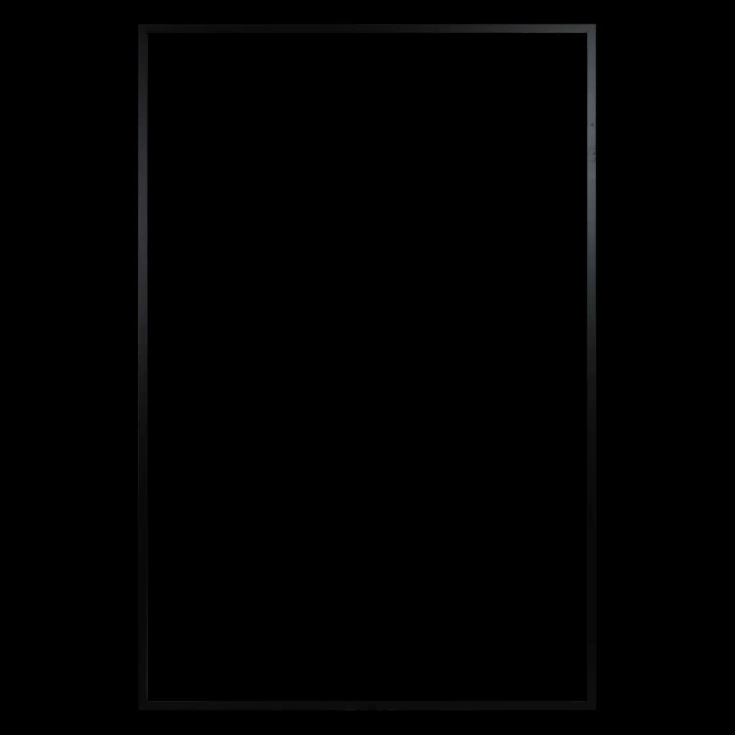 Ramme 92 x 140.3 cm – sort egetræ