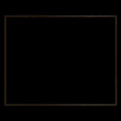 Ramme 80 x 100 cm – sort egetræ