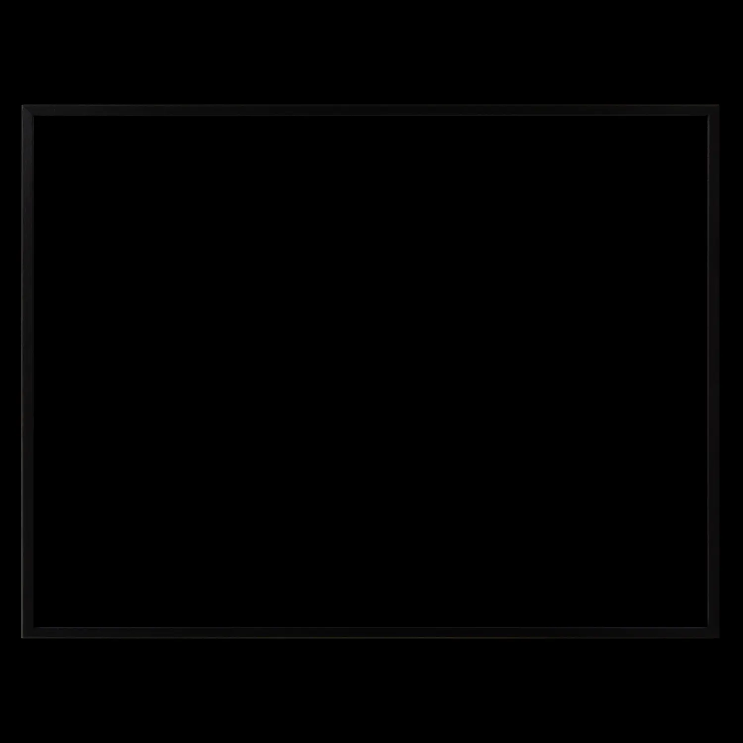 Ramme 60 x 45 cm – sort egetræ