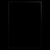 Ramme 83.9 x 117.8 cm – sort egetræ