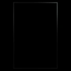 Ramme 82 x 124 cm – sort egetræ