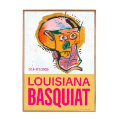 Refleksfri – Jean-Michel Basquiat – Untitled 1982 (orange kranie)