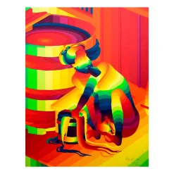 Serigrafi af AY-O – Finger box