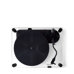 Transparent Turntable black