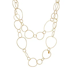 Very Thin halskæde large – forgyldt